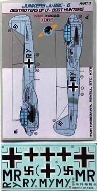  Kora Models  1/72 Junkers Ju.88C-6 Destroyer of U-Boot hunter Pt.3 NDT72032