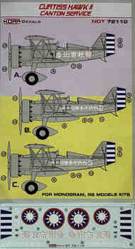 Curtiss Hawk II Canton service #NDT72110