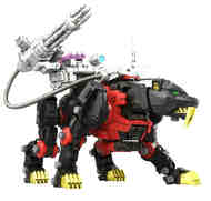 x TAKARA TOMY ZOIDS RMZ-006 Saber Tiger Schwarz Special #KBYGN091