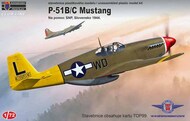  Kopro Models (Kovozavody Prostejov)  1/72 North-American P-51B/C 'Mustang SNP - Slovakia 1944' re-box, new decals KP-CL7209
