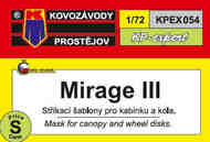 Dassault_Mirage III Masks #KPEX7254