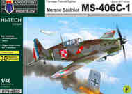  Kopro Models (Kovozavody Prostejov)  1/48 Morane-Saulnier MS-406C-1 Battle of France KPH4802