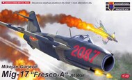  Kopro Models (Kovozavody Prostejov)  1/48 Mikoyan MiG-17 Fresco-A 'At War' ex-Smer with new tool fuselage KPM4826