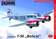  Kopro Models (Kovozavody Prostejov)  1/72 Cessna T-50 'Bobcat' Civil Liveries new mould KPM72171