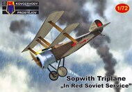  Kopro Models (Kovozavody Prostejov)  1/72 Sopwith Triplane 'In Red Soviet service' new tool KPM72182