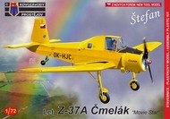  Kopro Models (Kovozavody Prostejov)  1/72 Z-37A -imel 'Movie Star' KPM72203