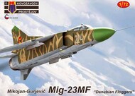  Kopro Models (Kovozavody Prostejov)  1/72 Mikoyan MiG-23MF 'Danubian Floggers' new decals KPM72287