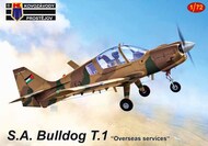  Kopro Models (Kovozavody Prostejov)  1/72 S.A. Bulldog T.1 'Overseas service' new tool KPM72301