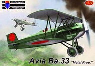  Kopro Models (Kovozavody Prostejov)  1/72 Avia Ba.33 'Metal Prop' KPM72353