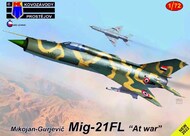  Kopro Models (Kovozavody Prostejov)  1/72 Mikoyan MiG-21FL 'At War' KPM72368