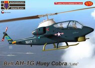 Bell AH-1G Huey Cobra 'Late' re-box with new clear parts #KPM72378