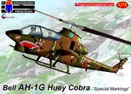  Kopro Models (Kovozavody Prostejov)  1/72 Bell AH-1G Huey Cobra 'Special Markings' re-box with new clear parts KPM72381