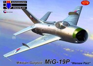  Kopro Models (Kovozavody Prostejov)  1/72  Mikoyan MiG-19P 'Warsaw Pact' new mould in 2023 KPM72391