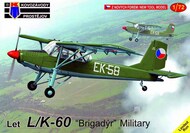  Kopro Models (Kovozavody Prostejov)  1/72 Let L/K-60 'Brigadyr' Military new mould, new decals KPM72392
