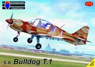  Kopro Models (Kovozavody Prostejov)  1/72 S.A. Bulldog T.1 (RAF, U.K., Hungary) re-box, new decals KPM72399
