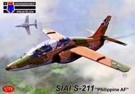  Kopro Models (Kovozavody Prostejov)  1/72 SIAI S-211 'Philippine AF' re-box, new decals KPM72405