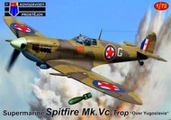 Supermarine Spitfire Mk.VC Trop 'Over Yugoslavia' re-box, new decals #KPM72418