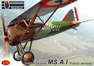  Kopro Models (Kovozavody Prostejov)  1/72 Morane-Saulnier MS A.I 'French service' KPM72454