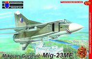  Kopro Models (Kovozavody Prostejov)  1/72 Mikoyan MiG-23MF, CzAF, East German AF, Polis KPM72050