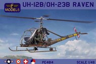  LF Models  1/48 UH-12B / UH-23B Raven (Korean war, France, Swiss, Dutch) LF-PE4814