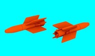 AS.11 missile 2pcs. 3D-printed air-to-surface / anti-tanks missile #LF3D4805