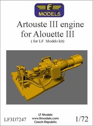  LF Models  1/72 Artouste IIIB engine for Alouette III LF3D7247