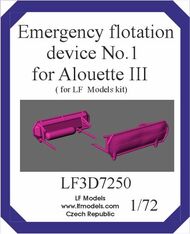  LF Models  1/72 Emergency flotation device No.1 for Alouette III LF3D7250
