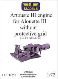 Artouste III engine for Alouette III w/o protective grid #LF3D7256