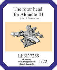  LF Models  1/72 Rotor head for Alouette III LF3D7259