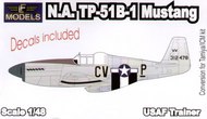  LF Models  1/48 North-American TP-51B-1 Mustang Conversion (designed to be used with Tamiya kits) LF48012
