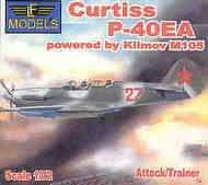  LF Models  1/72 Curtiss P-40EA Attack/2 seat Trainer with Klimov M105 engi LF72025