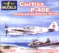 LF Models  1/72 Curtiss P-40E Russian Kittyhawk powered by Klimov M105 LF72031