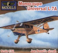  LF Models  1/72 Monocoupe/Universal L-7A. Jean Renaults aircraft` LF72053