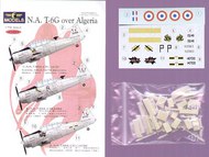  LF Models  1/72 North-American T-6G Texan over Algeria Decals Francex choice of 3 aircraft (designed to be used with Airfix and Heller kits) LFC7203