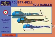  LF Models  1/48 Agusta-Bell 47J Ranger (Italian Navy, Italian Army, Italian Police LF-PE4802