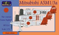 Mitsubishi A5M1/3a 'Claude' (ex AVI Models) #LF-PE7224