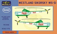  LF Models  1/72 Westland Sikorsky WS-51 Persil promoted helicopter LF-PE7240