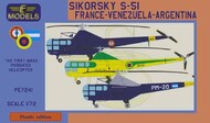  LF Models  1/72 Sikorsky S-51 (France, Venezuela, Argentina) LF-PE7241