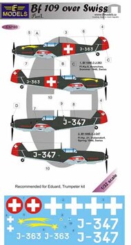 Messerschmitt Bf.109E-3 over Swiss I #LFMC32103