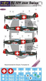 Messerschmitt Bf.109E-3 over Swiss II #LFMC32104