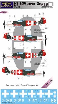 Messerschmitt Bf.109E-3 over Swiss III #LFMC32105