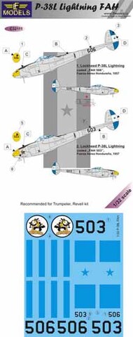  LF Models  1/32 Lockheed P-38L Lightning FAH LFMC32111