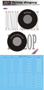 Tyre logos Part 1. 10 options of Dunlop tyre logos #LFMC3213