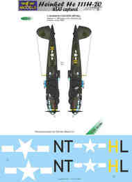 Heinkel He.111H in USAF service 1 decal option #LFMC3510