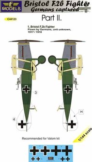  LF Models  1/144 Bristol F.2b Fighter Germans Captured Part II. LFMC44123