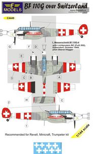  LF Models  1/144 Messerschmitt Bf.110G-4 over Switzerland LFMC4449
