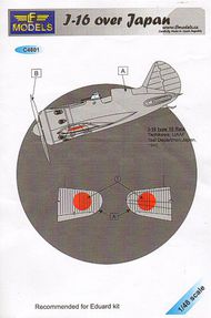 Polikarpov I-16 type 10 'Rata' over Japan (designed to be used with Academy, Eduard and Hobbycraft kits) WAS 5.80. THEN SAVE 1/3RD!! NOW BEING CLEARED!! SILLY PRICE!!! #LFMC4801