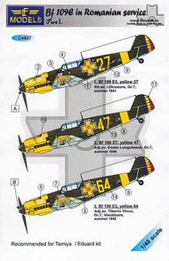  LF Models  1/48 Bf.109E in Romanian Service Part I LFMC4807
