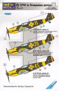  LF Models  1/48 Messerschmitt Bf.109E in Romanian Service Part 2 LFMC4808