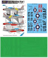  LF Models  1/48 Lockheed T-33 Shooting over Korea (paint mask included) LFMC48101